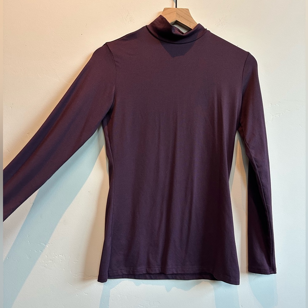 Plum Long Sleeve Base Layer - S